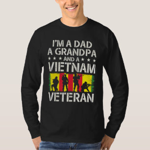 Vater Opa Vietnam Veteran Vintag Mens T-Shirt