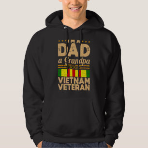 Vater Opa Vietnam Veteran Vintager Vater Tag Hoodie