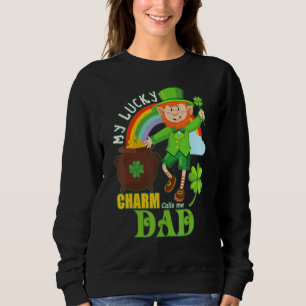 Vater Paddy Day St Patricks Lucky Charm ruft Vater Sweatshirt