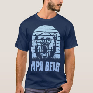 Vater Papa Bär Vatertag Zitat, Spruch T-Shirt