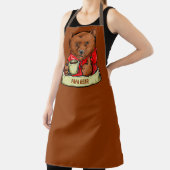 Vater Papa Bear Morning Coffee Breakfast Schürze (InSitu)