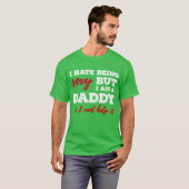 Vater Papa Väter Geschenkidee Mädchen T-Shirt (Vorne ganz)