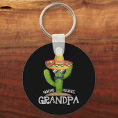 Vater Papa Vathers Day Nacho Average Grand Cinco D Schlüsselanhänger (Vorderseite)