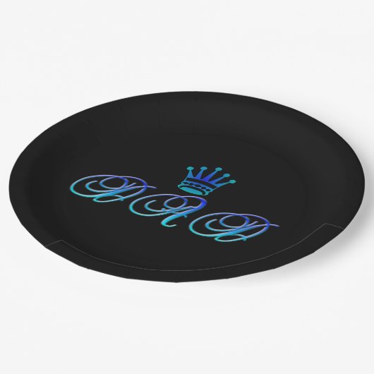 VATER PapierTeller 9" (Schrägansicht)