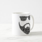 Vater Pater Papa Tasse (VorderseiteRechts)