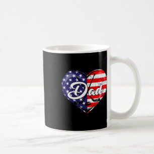 Väter Patrioten Eishockey Vater Amerikanische Flag Kaffeetasse