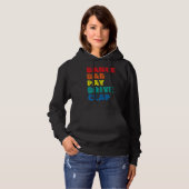 Vater Pay Drive Clap Partänzer Dancer F Hoodie (Vorne ganz)