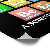 Vater Periodischer Tisch Funny Vatertag Sprichwort Poster (Ecke)