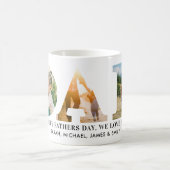 Vater Personalisiert Vatertag Foto Kaffeetasse (Mittel)