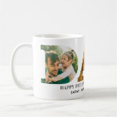 Vater Personalisiert Vatertag Foto Kaffeetasse (Links)