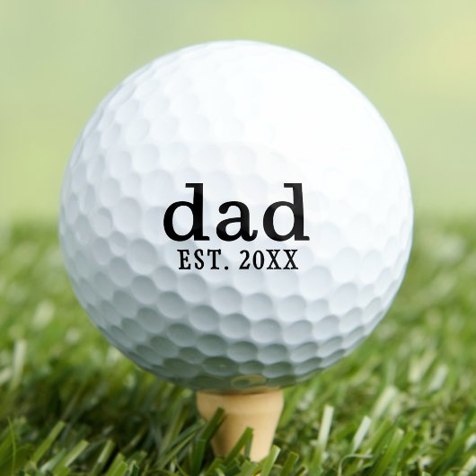 Vater Personalisierter Vater Golfball