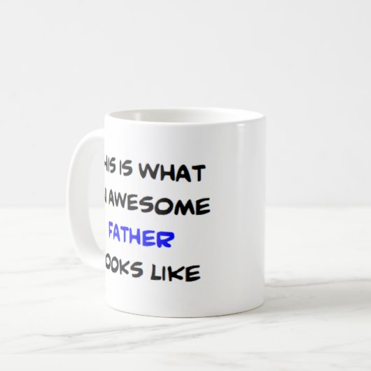 Vater, phantastisch kaffeetasse (Vorderseite Links)