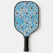 Vater Pickleball Paddle Black Handle anrufen (Rückseite)