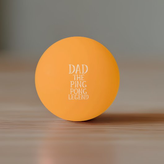 Vater Ping Pong Legend Tischtennis Ball