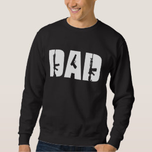 Vater-Pistole-Enthusiast Pro Second Ame Sweatshirt