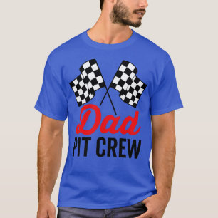 Vater Pit Crew für Racing Party Kostüm 1 T-Shirt