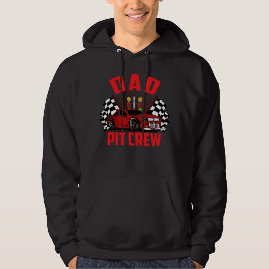 Vater-Pit-Crew Hoodie (Vorderseite)