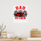 Vater Pitcrew Poster (Küche)