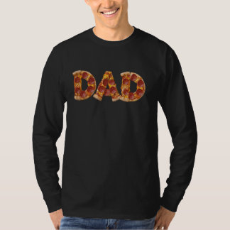 Vater Pizza Design Funny Vatertag Großväter F T-Shirt
