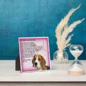Vater Poem Plaque - Design von Beagles Fotoplatte (InSitu)