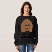 Vater Poodle Sweatshirt (Vorne ganz)
