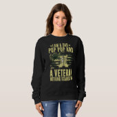 Vater Pop und Veteran Sweatshirt (Vorne ganz)