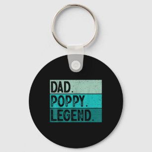 Vater Poppy Legende - Vintag beängstigend fett Moh Schlüsselanhänger