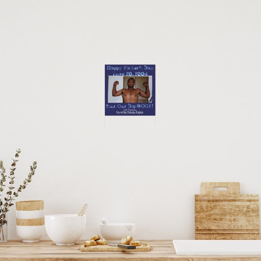 Vater Poster (Küche)