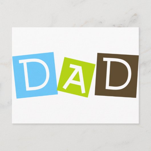 Vater Postkarte (Vorderseite)