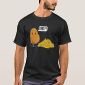 Vater Potato Lazy Halloween Kostüm Funny French Fr T-Shirt (Vorderseite)
