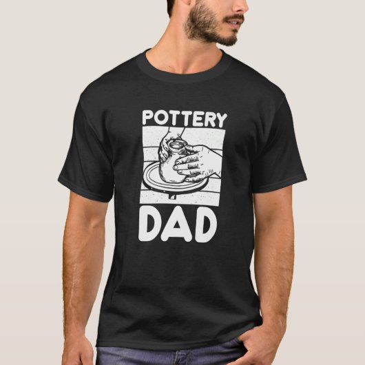 Vater Pottering Keramik Artist T-Shirt (Vorderseite)