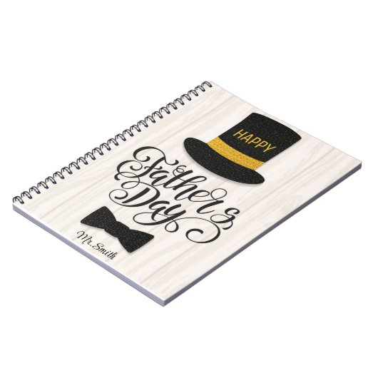 Vater-Pressebericht Notizblock (Linke Seite)