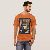 Vater Pride - Bold Canine Tribute Art T-Shirt (Vorne ganz)