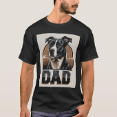 Vater Pride - Bold Canine Tribute Art T-Shirt (Vorderseite)