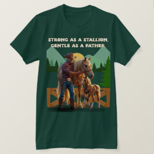 Vater Pride - Vatertag Reitausgabe T-Shirt