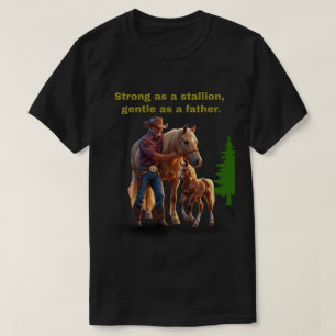 Vater Pride - Vatertag Reitausgabe T-Shirt