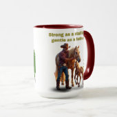 Vater Pride - Vatertag Reitausgabe Tasse (VorderseiteRechts)