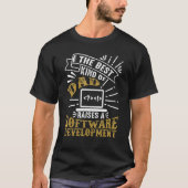 Vater Programmierer Programmierung Expertensoftwar T-Shirt (Vorderseite)