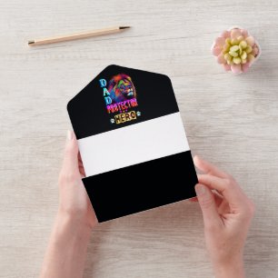 Vater Protector Helden All In One Einladung