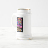 Vater Protector Helden Bierglas (Vorderseite Links)