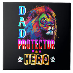 Vater Protector Helden Fliese