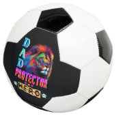 Vater Protector Helden Fußball (Dreiviertel)