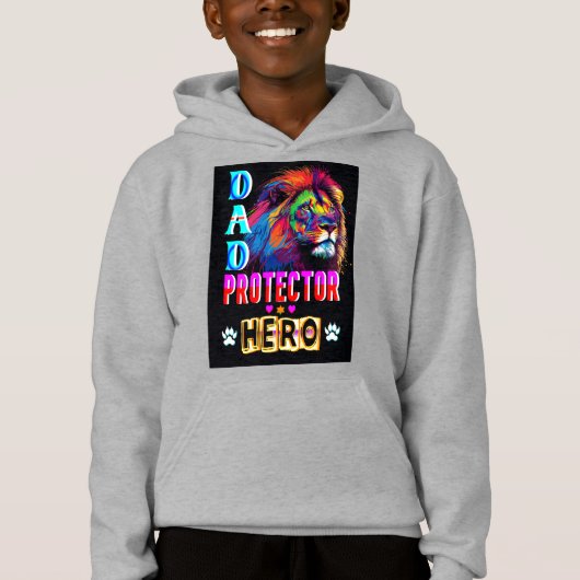 Vater Protector Helden Hoodie (Vorderseite)