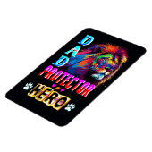 Vater Protector Helden Magnet (Linke Seite)