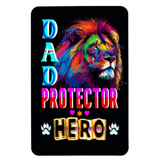 Vater Protector Helden Magnet (Vertikal)