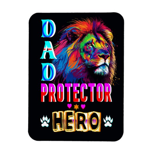 Vater Protector Helden Magnet (Vertikal)