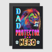Vater Protector Helden Magneteinladung (Vorne/Hinten)
