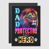 Vater Protector Helden Magneteinladung (Vorne/Hinten)