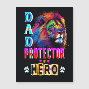 Vater Protector Helden Magnetkarte