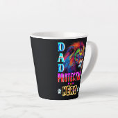 Vater Protector Helden Milchtasse (Rechte Ecke)